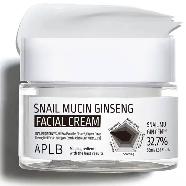 APLB Snail Mucin Ginseng Facial Cream 55ml — view 1